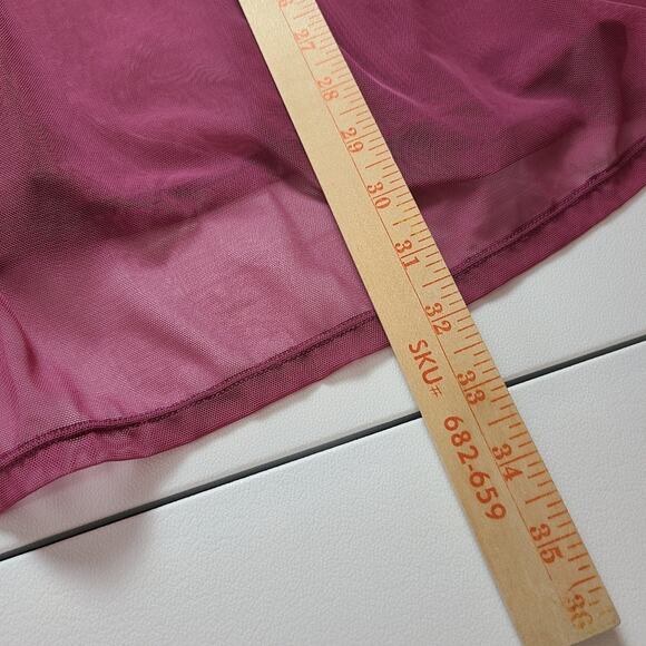 Torrid Nightie Women 1X Sexy Spaghetti Strap Floral Lace Fairy Core Nightgown - Picture 12 of 15